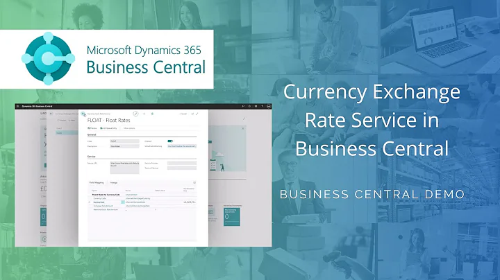 Dynamics 365 Business Central Currency Exchange Rate Service