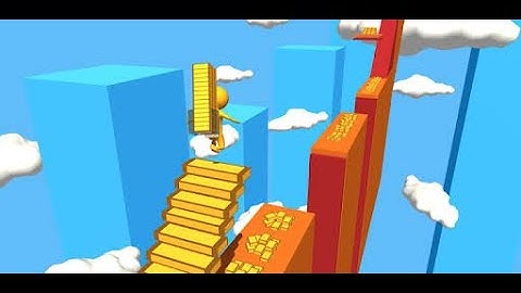 Stair Run 1-15 walkthrough /Stair Run (iOS Android)