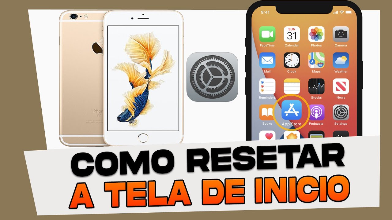 Como Restaurar a Tela de Inicio do iPhone 6, 6S e 6 Plus - YouTube
