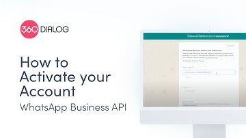WhatsApp Business API account activation — 360dialog