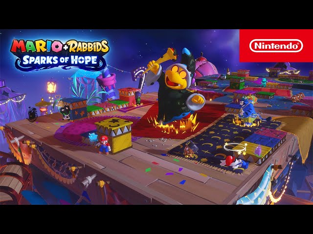Mario + Rabbids Sparks of Hope - Gameplay Presentation - Nintendo Switch 