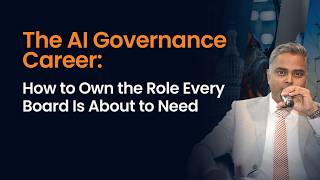 The AI Governance Career | How to Own the Role Every Board Will Need |  360DigiTMG