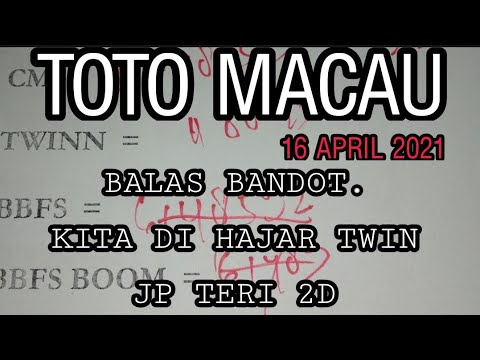 Prediksi Macau Jum At 16 April 2021 Prediksi Hari Ini Toto Macau Jitu Youtube