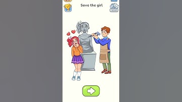 Dop 2 (delete one part)  game level 273 save the girl walkthrough solution all level  #shorts #viral