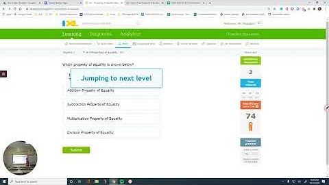 IXL H.4 Properties of equality [H8Q]