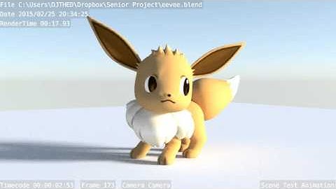 (2015) Eevee Test Animation