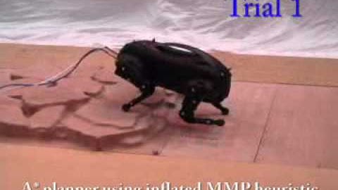 MMPBoost for quadupedal heuristic learning