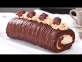 Brazo de Gitano de Kinder y Chocolate - Cake Roll