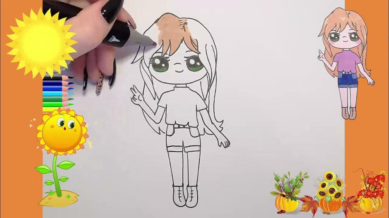 Rosto Kawaii Fofo (Garota): 5 Passos (com ), Desenho Kawaii Fofo papel de  parede HD