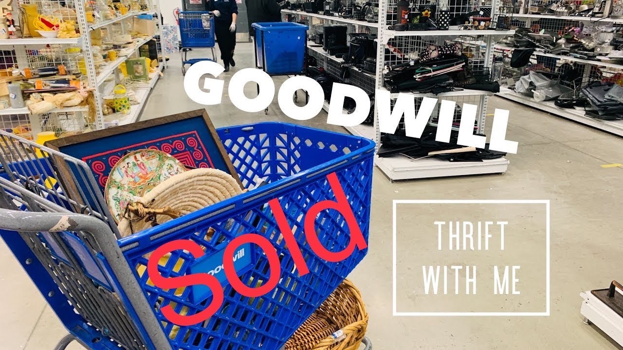 SOLD | Can’t BELIEVE I Found Them! | GOODWILL Thrift With Me ...