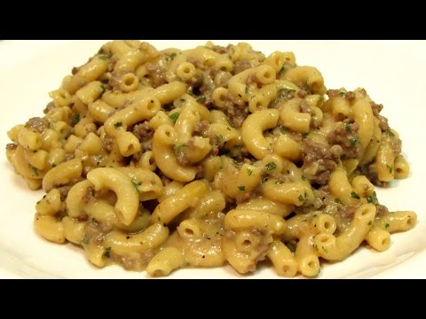 Homemade Hamburger Helper How to make Hamburger Helper Recipe