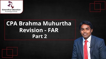 CPA 4AM Revision class | CPA Brahma Muhurtha  Revision- FAR| Government accounting | Part 2