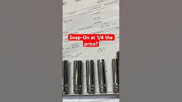 Snap-on sockets rebranded as CAT for 1/4 the price? #snapon #cattools