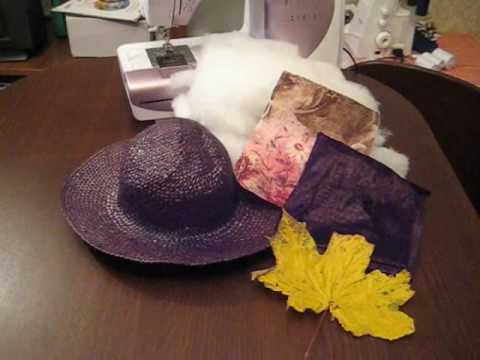 Шляпка гриба для карнавального костюма. How to make a mushroom hat