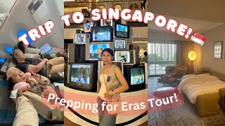 Manila to Singapore!✈️ Days before the concert (Eras Tour) | Orchard stroll | Eras Tour Lightshow!