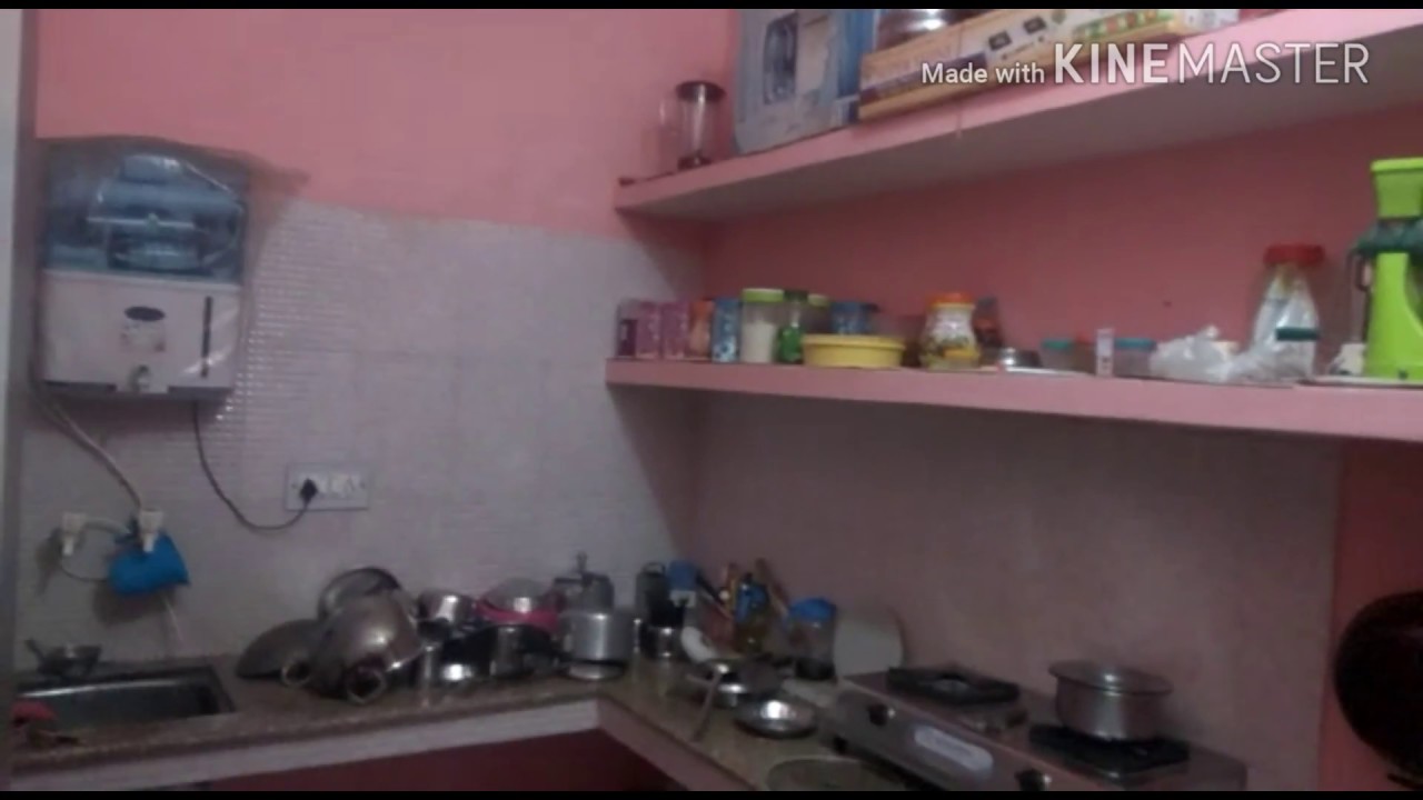 Small rented indian kitchen tour //rent kitchen tour