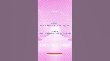 Thumbnail of GloRilla - WHATCHU KNO ABOUT ME ft. Sexyy Red (lyrics) #rap #glorilla #shorts  #hiphop #hiphopartist