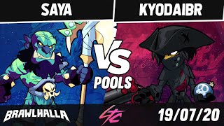 LTC SA 2020 - PINX | Saya (Xull) vs. KyodaiBr (Lucien) | Brawlhalla 1v1 | Pools WR4 screenshot 5