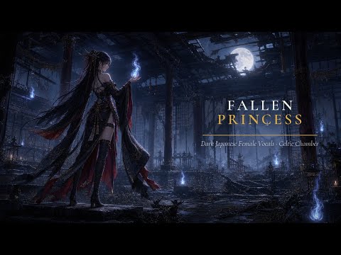 Ethereal Japanese Female Vocals — Takiyasha, the Fallen Princess | Celtic Harp Fantasy Healing | 2H