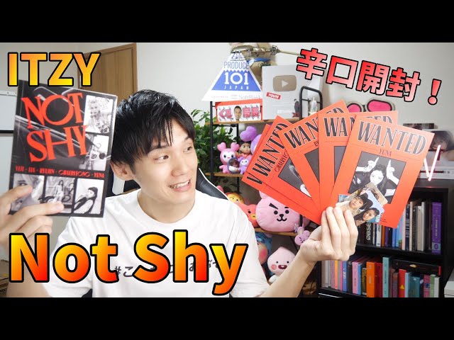 ITZY チェキ FLO当選品 NOT SHY ITZY ユナ 直筆 サイン チェキ