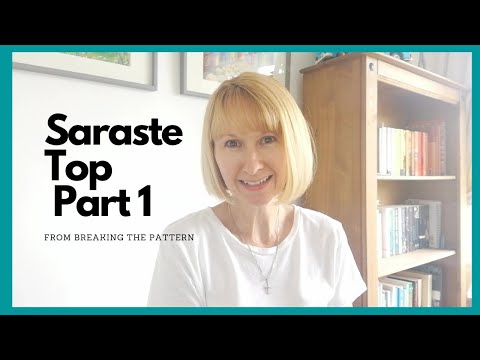 Saraste Top Part One Sew along and Refashion