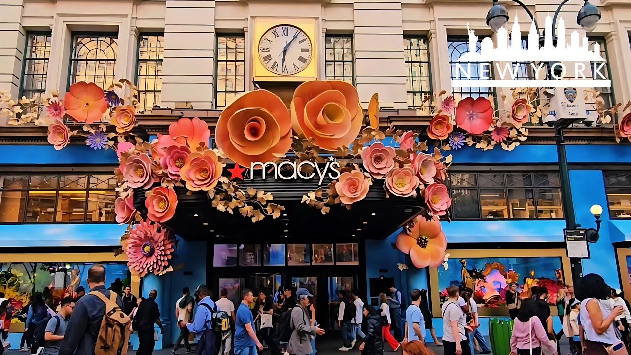 🌺 Blooms & Beauty: Macy’s 34th Street Flower Show 2025