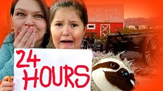24 HOURS CHALLENGE IN A HAUNTED MUSEUM TOWN (SKIT)