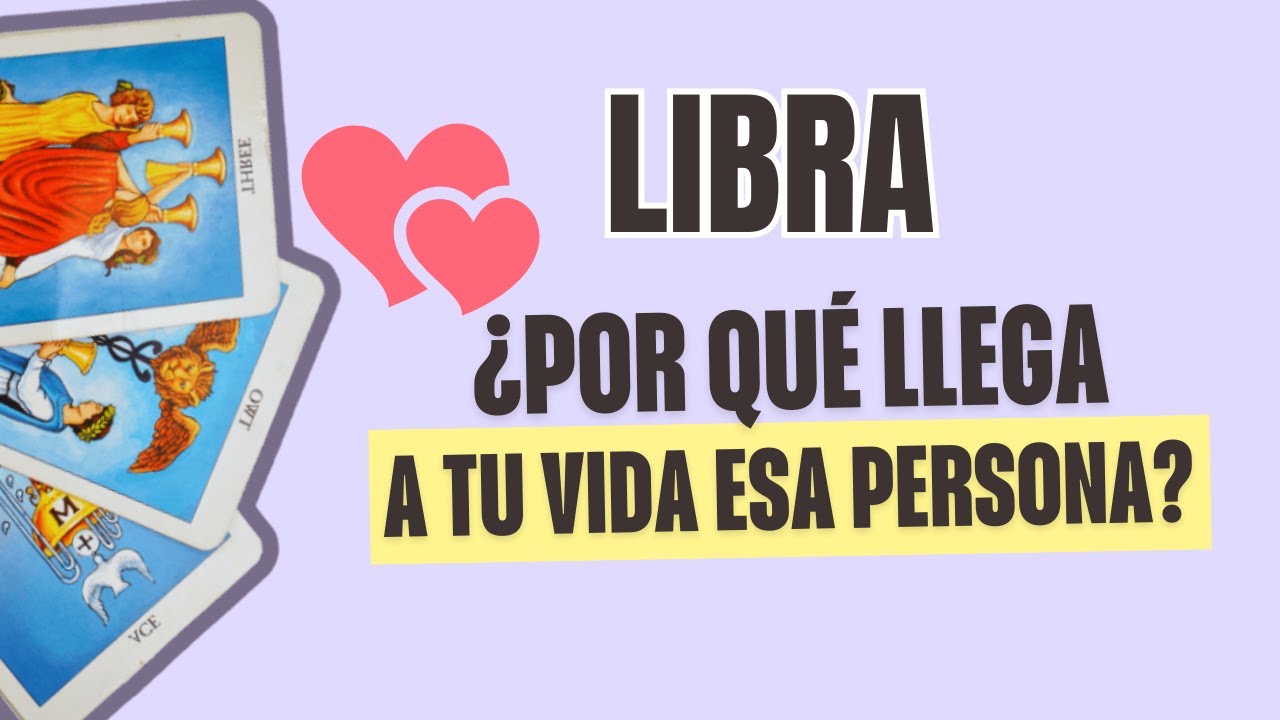 ♎️ LIBRA 💘 NI TE IMAGINAS LO QUE ESTÁS POR VIVIR JUNTO A ESTA PERSONA ...