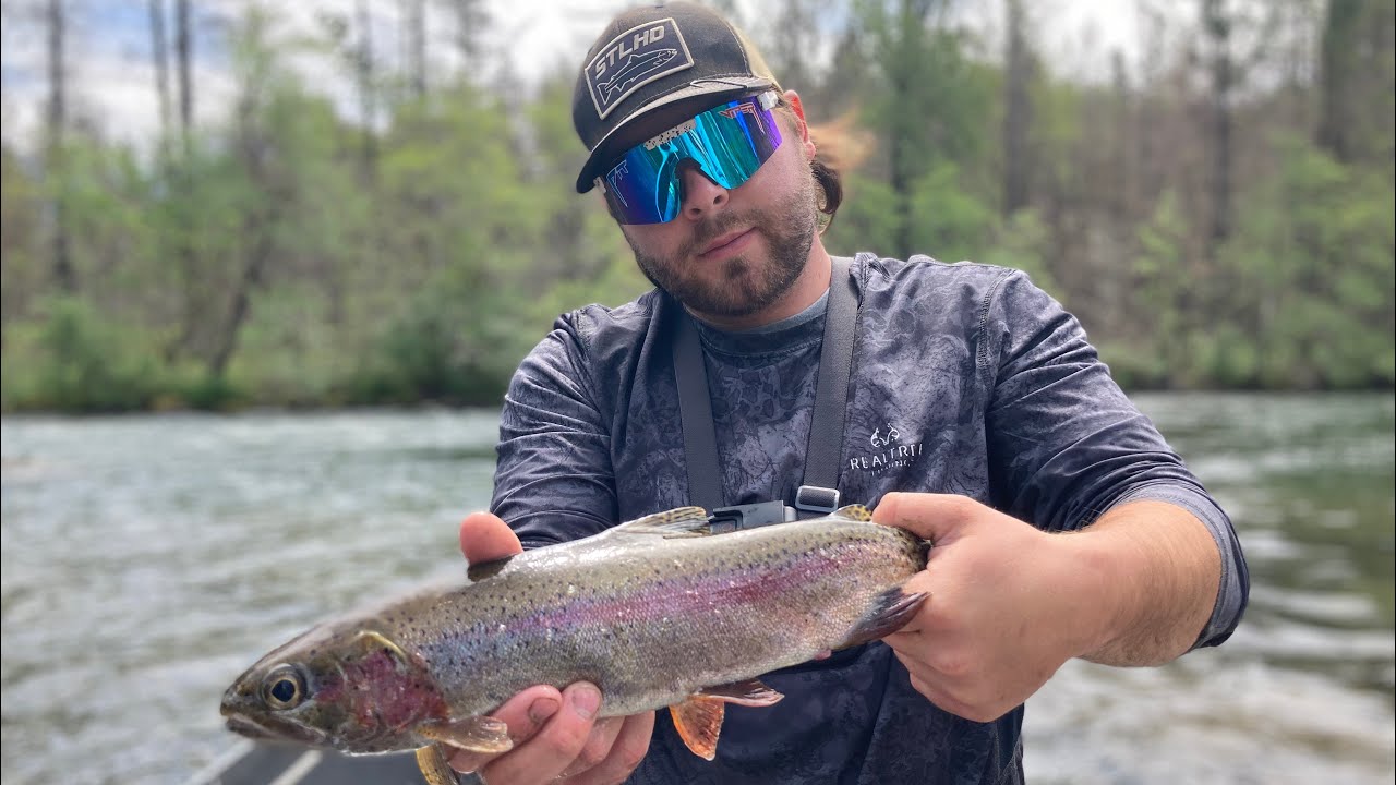 River TROUT FISHING (from the drift boat)