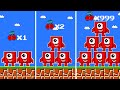 Finish the pattern? Number 1 Doubling in Mario Maze Level Up | Game Animation