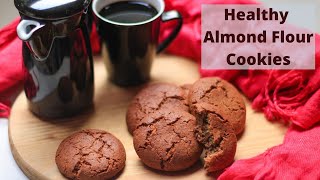 Healthy Almond Flour Cookies | Breakfast Cookie Recipe | Eggless | Grain-free | Vegan | No Flour