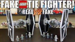 FAKE LEGO Star Wars 75211 Tie Fighter! (REAL VS FAKE)