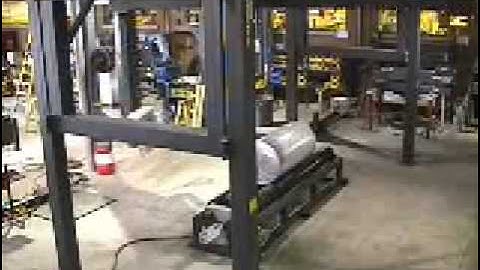 Wulftec WRT-CRW / Semi-automatic rotary arm cocoon stretch wrapper