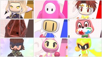 Super Bomberman R 2 All characters + Shop showcase