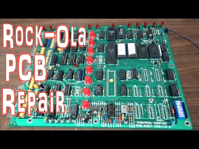 How To Fix The Hit Tracker In Your Rock-Ola Jukebox! Vintage IC's