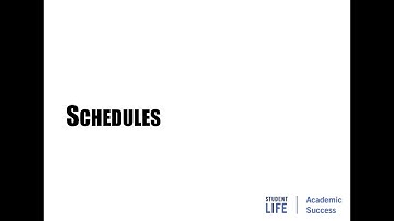 University Prep Series: Time Management Scheduling – University of Toronto