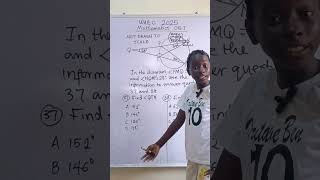 Waec 2025 Question 37 and 38