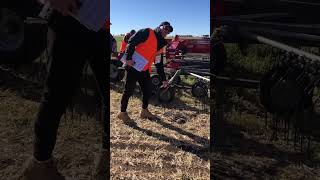 Massey Ferguson RK 662 TRC Rotary Rake Run Through