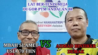 Mbah Slamet 70 THN VS Ahmad Bintiker