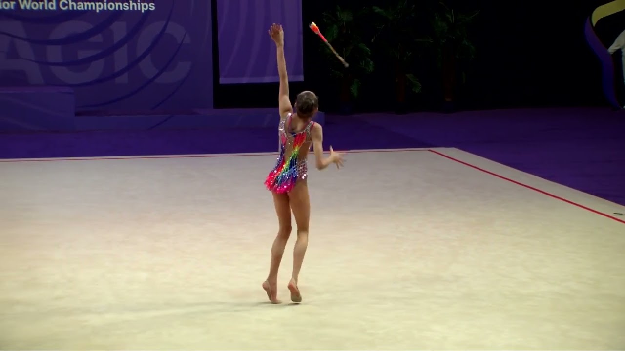 TUGOLUKOVA Vera (CYP) - 2023 Rhythmic Junior Worlds Qualifications CL Individual