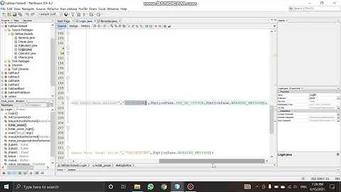 Membuat Form Login & Beranda Menggunakan Java NetBeans IDE