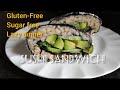 Lazy 20 minutes meal: Tuna sushi Sandwich. Gluten free, sugar free. 懒人晚餐： 吞拿鱼寿司三明治