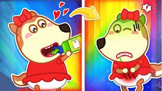 Don’t Eat Toothpaste 😱🪥 Ruby Stomach Ache! New Kids Cartoon
