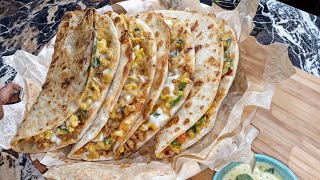 Cheesy chicken Taco | recipe by the perfect plate