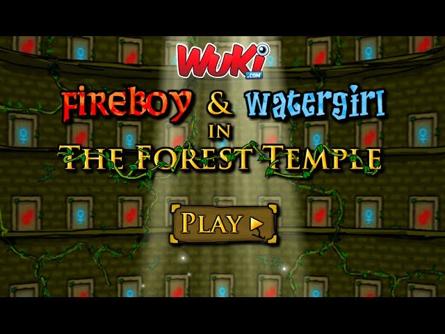 Fireboy & Watergirl: Elements, Official Fireboy & Watergirl Wiki