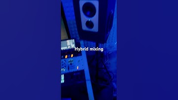 Hybrid mixing and mastering. Analog + digital = the best of both worlds!