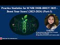 📊 ICMR JRF Biostatistics PYQ | Most Important Questions for ICMR 2025 | Research Careers Hub #icmr