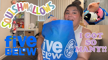 MY FIRST FIVE BELOW SQUISHMALLOW EVENT