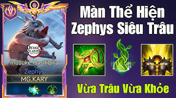 Cận Cảnh Team Bạn Phải Đánh Trong Bất Lực Trước Zephys Giáo Án "FULL TANK" Kết Hợp Trói Buộc