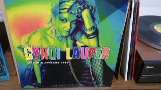 Cyndi Lauper - Girls /What a Thrill, live in Cleveland, December 14, 1983   vinyl